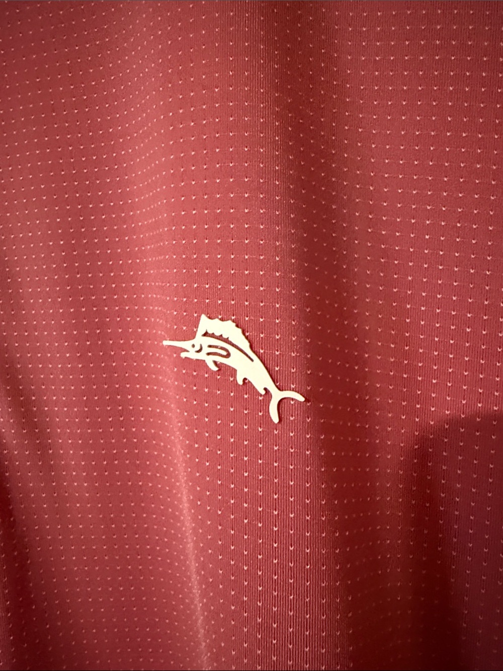 Tommy Bahama Men's IslandZone Polo in Berry - Picture 2 of 6